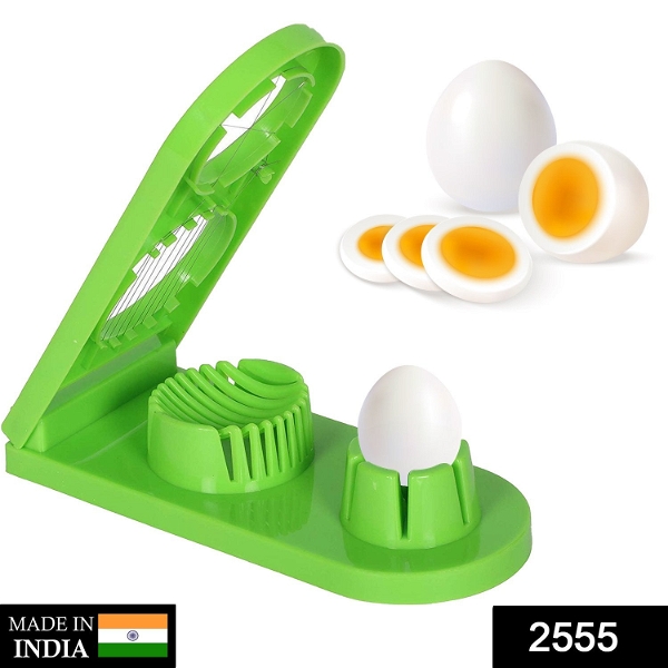 2555 Multi-Segment 2 in 1 Egg Cutter/Slicer - India, 0.154 kgs