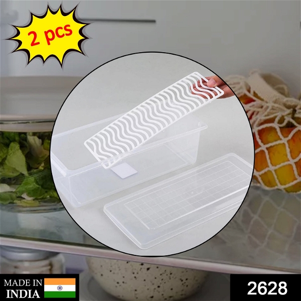 2628 Food Storage Container with Removable Drain Plate and Lid 1500 ml (Pack of 2Pc) - India, 0.906 kgs