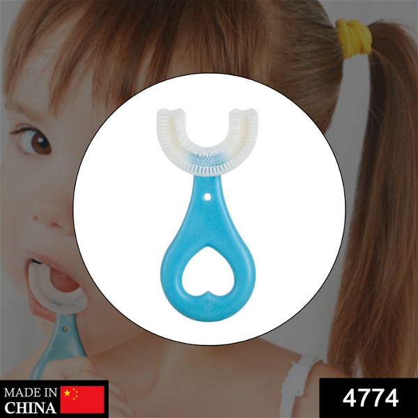 4774 Kids U S Tooth Brush used in all kinds of household bathroom places for washing teeth of kids, toddlers and children’s easily and comfortably. - China, 0.055 kgs