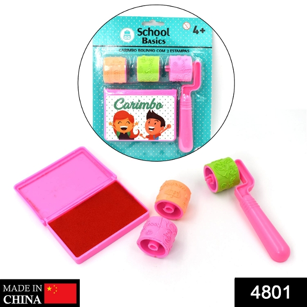 4801 Roller Stamp used in all types of household places by kids and children’s for playing purposes. - China, 0.33 kgs