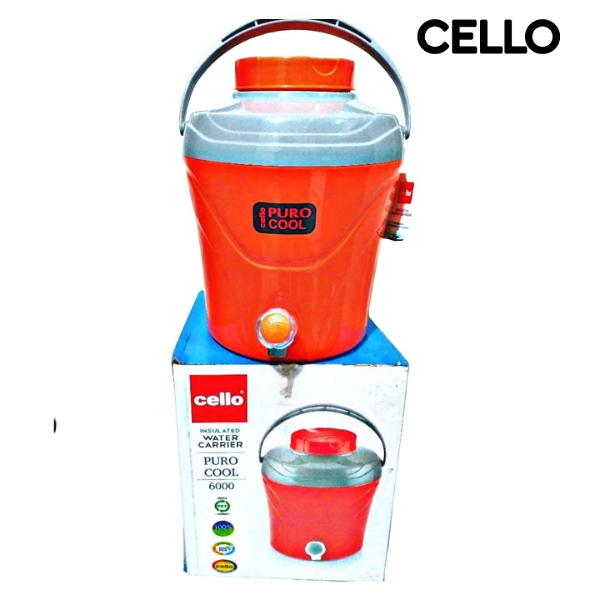 Cello Puro Cool  Insulated Water Jug 6 L - 1_Unit