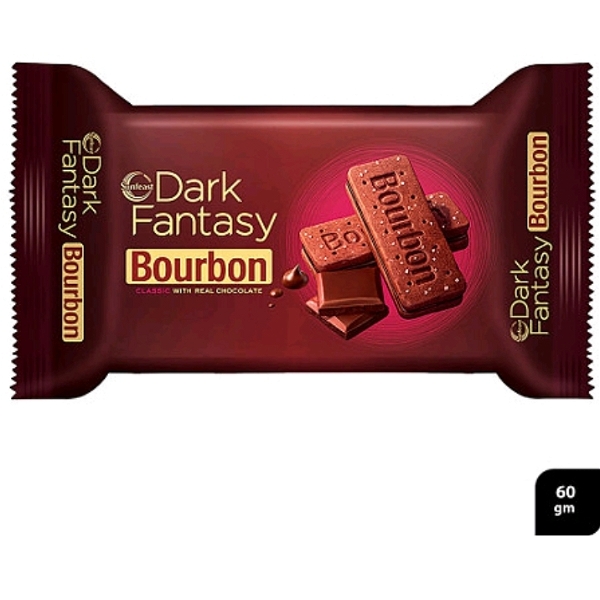 Sunfeast Dark Fantasy Bourbon Biscuits 60g