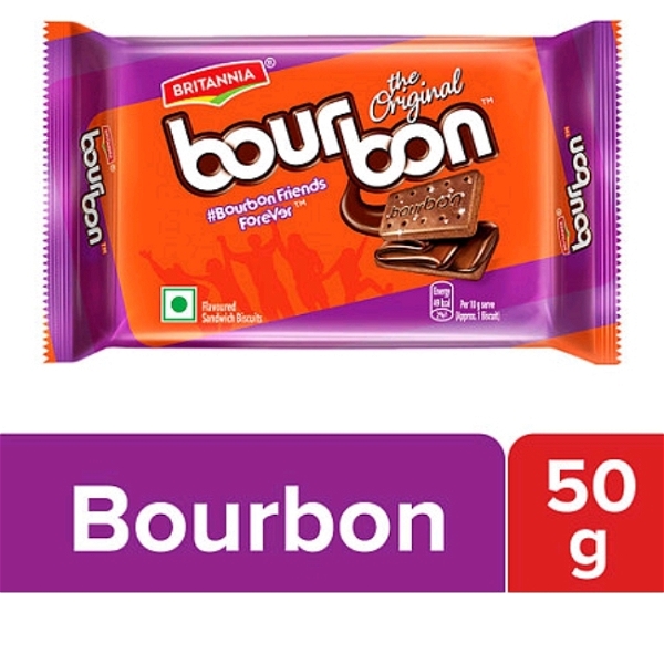 Britannia Bourbon The Original Cream Biscuits 50g