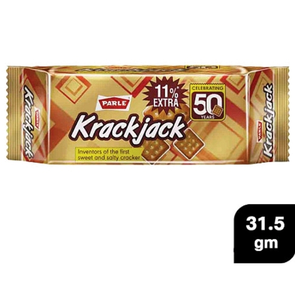 Parle Krackjack Biscuits 31.5g