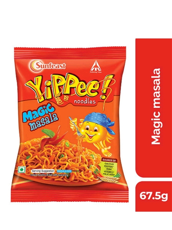 Sunfeast Yippee Magic Masala Instant Noodles 67.5g