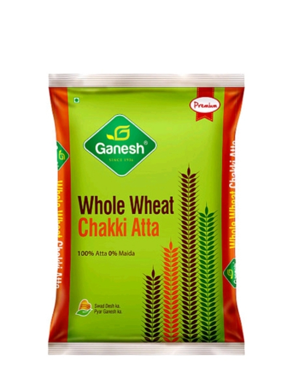 Ganesh Chakki Whole Wheat Atta 1kg