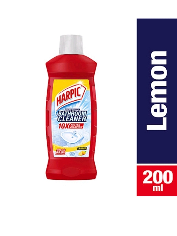 Harpic Lemon Disinfectant Bathroom Cleaner 200ml