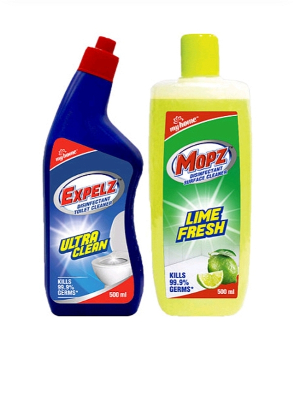My Home Expelz & Mopz Lime Fresh Cleaning Combo Pack (500ml+500ml)