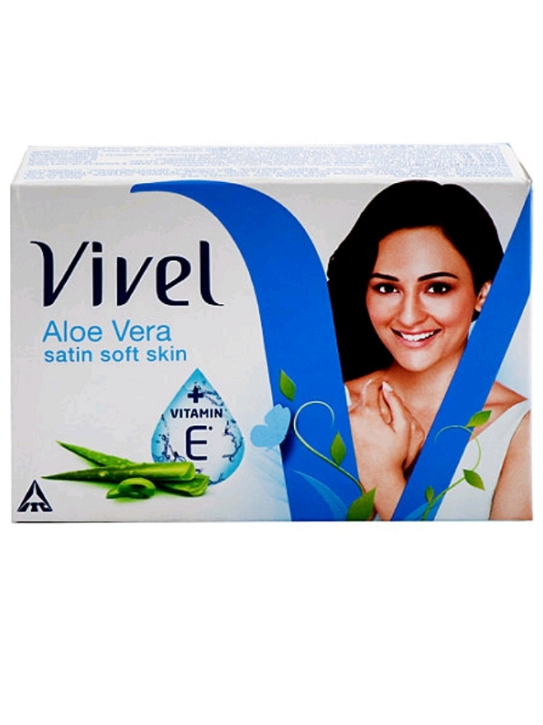 Vivel Aloe Vera Satin Soft Skin Soap 100g