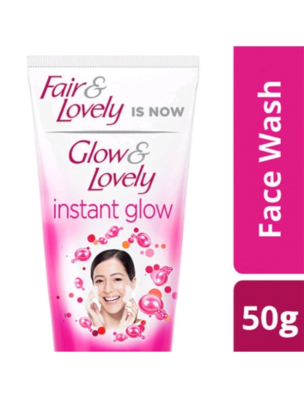 Fair & Lovely Instant Glow Clean Up Fairness Face Wash 50g