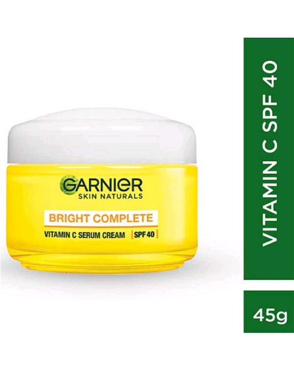 Garnier Bright Complete SPF 40 Vitamin C Serum Cream 45g