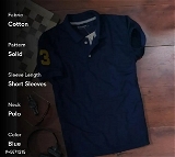 Men's Polycotton Polo Collar T-shirt - Xl
