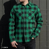 Elegant Multicoloured Checked Cotton Casual Shirts For Men - M