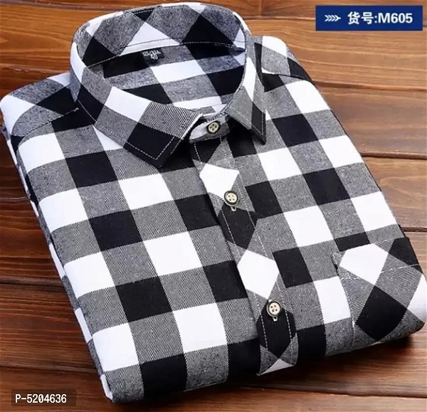 Elegant Multicoloured Checked Cotton Casual Shirts For Men - L
