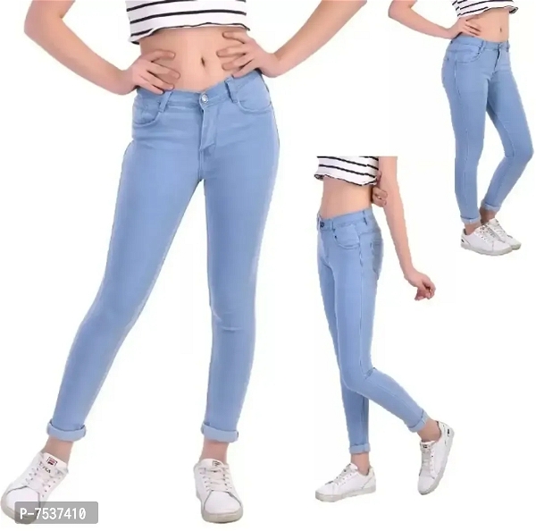 Fashionable Exclusive Womens Skinny fit Jeans Round Pocket. - 30