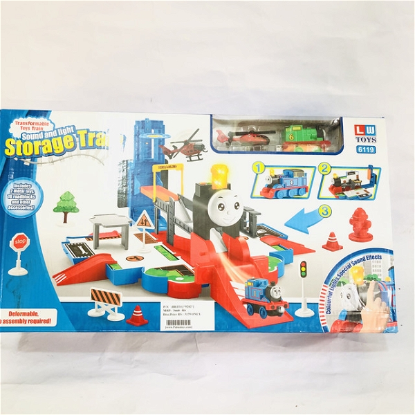 Transformer Transformable Toys train sound and light storage train set 9282