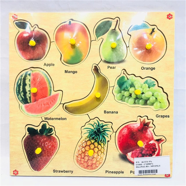 Wooden Puzzle 10985 - Fruits