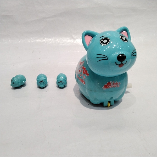 Chain cartoon cat manual with egg 11729