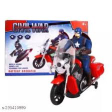 Captain America Battery Operated