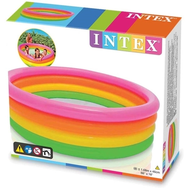 Intex Sunset Glow Inflatable Pool (5.5ft)
