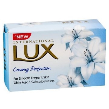 Lux International Creamy Perfection, White Rose & Swiss Moisturisers - For Smooth Fragment Skin  - 75g