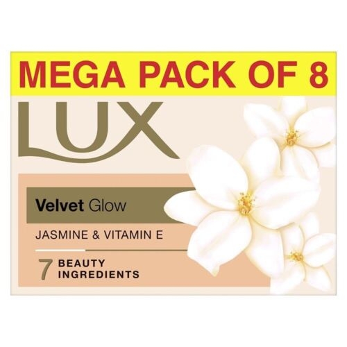 Lux  Jasmine & Vitamin E, 7 Beauty Ingredients - 150g- (Pack Of 3)