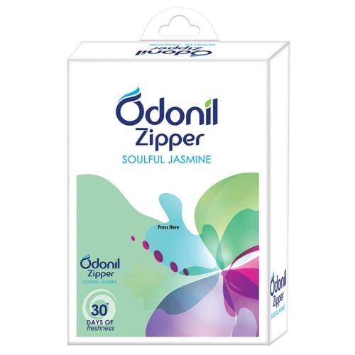 Odonil Air Freshener- Zipper, Soulful Jashime - 10g