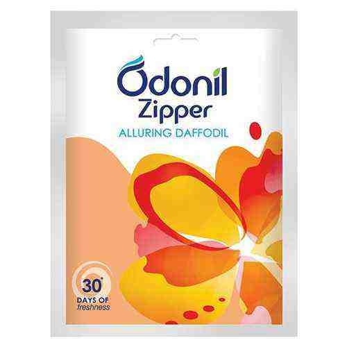 Odonil Air Freshener- Zipper, Alluring Daffodil - 10g