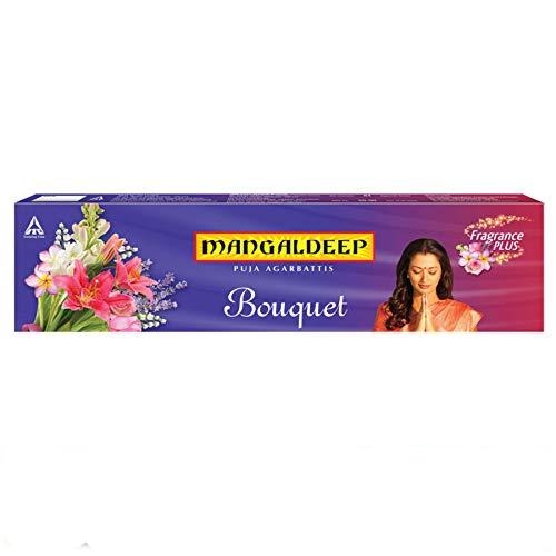 Mangaldeep Agarbatti- Bouquet, Fragrance Plus - 76pcs Sticks