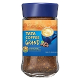 Tata Coffee Grand - Flavour Locked Decoction Crystals - 50g - Jar