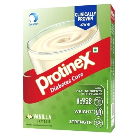 Protinex Vanilla Flavour - Diabetes Care With Vital Nutrients To Help Manage Blood Sugar, Weight, Strength - 400g