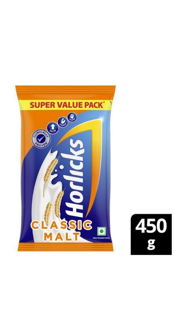 Horlicks Classic Malt- Super Value Pack - 450g