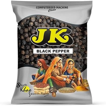 Jk  Black Pepper/Morich Whole  - 100g