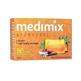 Medimix Ayurvedic Bathing Soap With Eladi Oil - Nature Glow, Clear & Glowing Skin - 125g - Buy 4 Get 1free