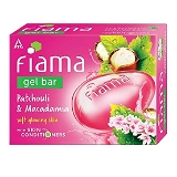 Fiama Gel Bar- Patchouli & Macadamia, Soft Glowing Skin- With Skin Conditioners - 125g