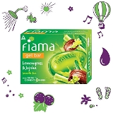 Fiama Gelbar Lemongrass And Jojoba Gelber, Smooth Skin - With Skin Conditioners - 125g(Pack Of 3)