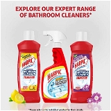 Harpic Disinfectant Bathroom  Cleaner Liquid - Floral Bloom, Power Plus, 10× Max Clean - 500ml