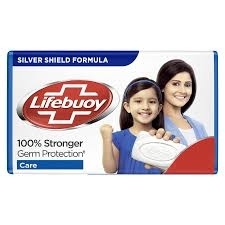 Lifebuoy Care 100% Stronger Germ Protection, Silver Shield Formula - 100g