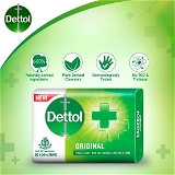 Dettol Original , Protection From 99.9% illness Causing Germs   - 4×125g