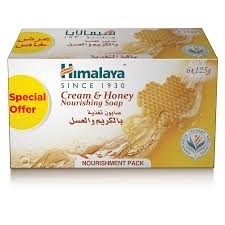 Himalaya Honey & Cream Soap, Nourishes & Moisturizes Skin - 125g