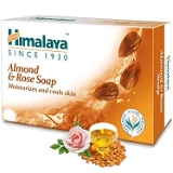 Himalaya Almond & Roses Soap, Moisturizes & Cool Skin  - 75g