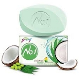 Godrej Coconut & Neem Bathing Soap, Natural Oils - 150g - (Pack 4)