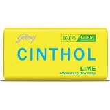 Cinthol Lime- Refreshing Deo Soap - 100g (Pack Of 9)