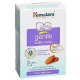Himalaya Gentle Baby Soap, Gentle Cleanses Baby's Skin. Ideal For Daily Use. Oils Of Olive & Almond - 75g
