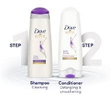 Dove  Daily Shine Conditioner - Nutritive Solutions - For Dull, Fizzy Hair - 175ml