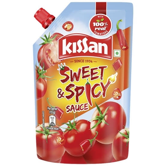 Kissan Sweet & Spicy Ketchup  - 425g