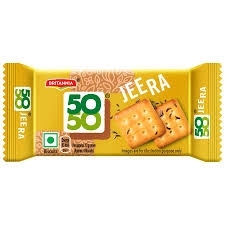 Britannia  50-50 Jeera Masti Biscuits  - 66g