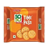 Britannia  50-50 Timepass Classic Salted Biscuits  - 66g