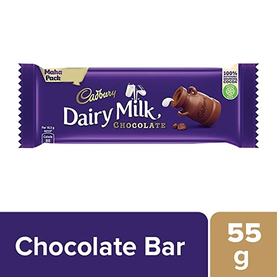 Cadbury Dairy Milk  Chocolate Bar -Moha Pack - 55g