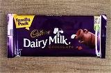 Cadbury Dairy Milk Family Pack - Chocolate Bar - 123g